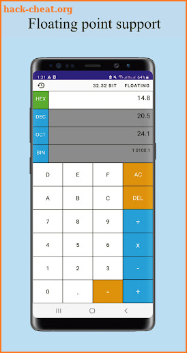 Programmer Calculator Pro screenshot