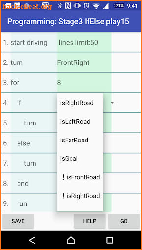 Programming Car RedNose Loop screenshot