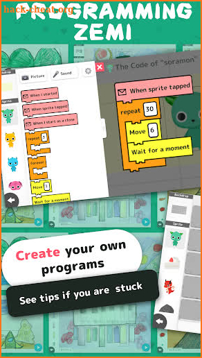 PROGRAMMING ZEMI【A programming educational app】 screenshot