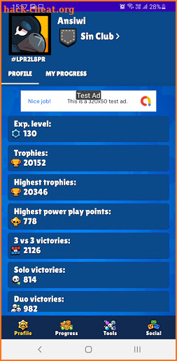 Progress Calculator for Brawl Stars screenshot