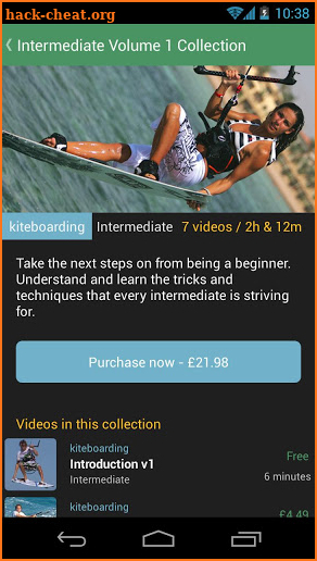 Progression Kitesurfing Coach screenshot