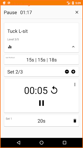 Progressive Workouts Pro screenshot