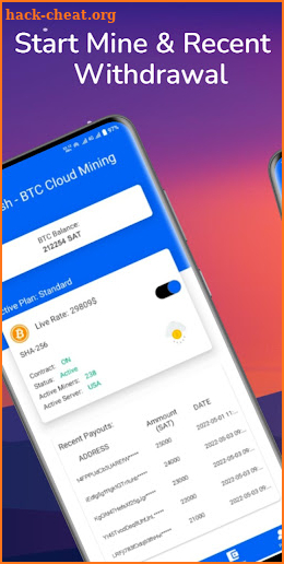 ProHash - Btc Cloud Mining screenshot