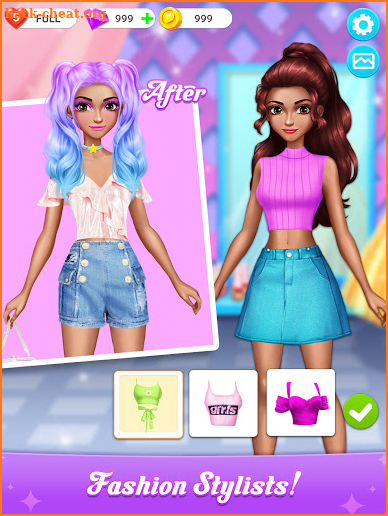 Project Makeup: Makeover Story Games for Girls screenshot