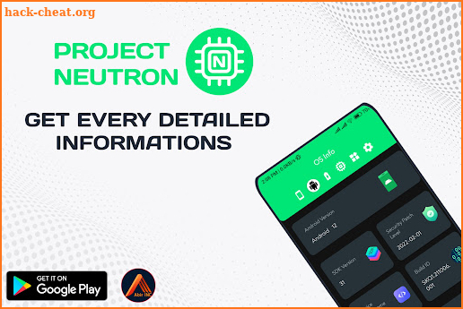 Project Neutron - Device Info screenshot