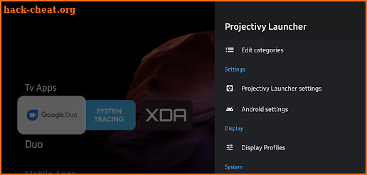 Projectivy Launcher screenshot