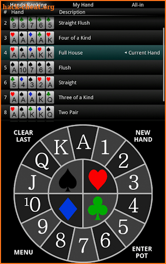 PrOKER: Poker Odds Calculator screenshot