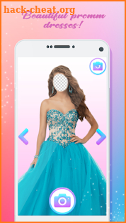 Prom Dress Photo Montage screenshot