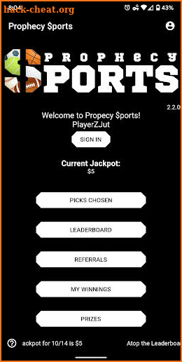 Prophecy Sports screenshot