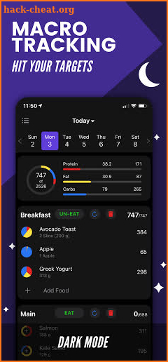 Prospre: Macro Meal Planner screenshot