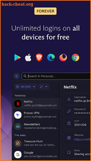 Proton Pass: Password Manager screenshot