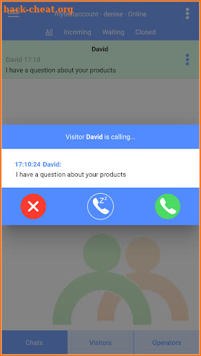 Provide Support Live Chat screenshot