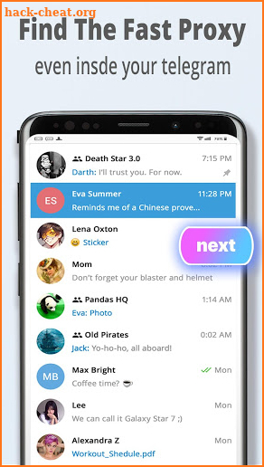 Proxy For Telegram - Toprox screenshot