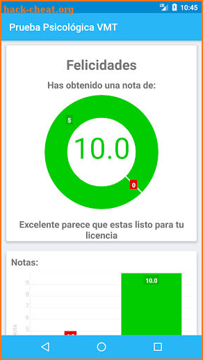 Prueba Psicológica VMT screenshot