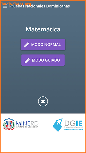 Pruebas Nacionales Dominicanas screenshot