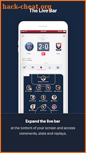 PSG Official: the Paris Saint-Germain App screenshot