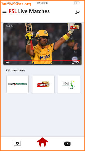 PSL LIVE - PSL Live Matches screenshot