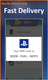 Psn codes&gift card free code screenshot