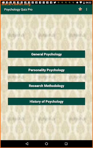 Psychology Quiz Pro screenshot