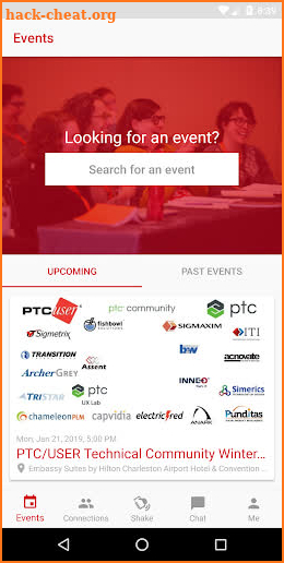 PTC USER Winter Event 2019 screenshot