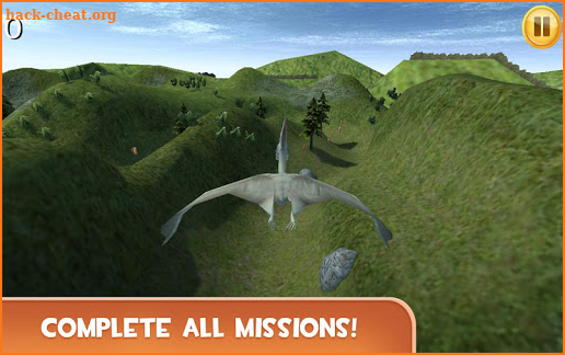 Pterodactyl 3D - Jurassic Trip screenshot