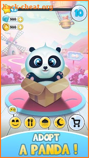 Pu - Cute giant panda bear, baby pet care game screenshot