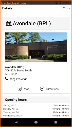 Public Libraries in JeffCo, AL screenshot