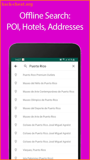 Puerto Rico Offline Map and Travel Guide screenshot