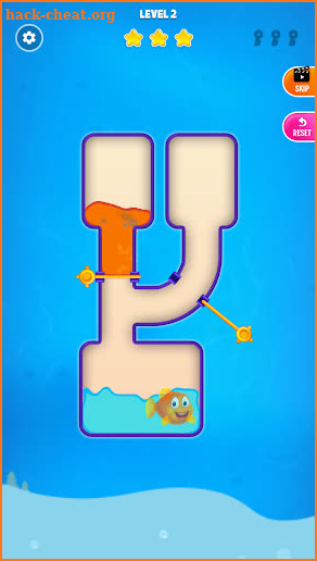 Pull Him Out Save The Fish Puzzle screenshot