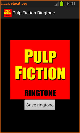 Pulp Fiction Ringtone screenshot