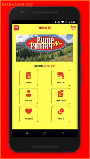 Pump N Pantry Perks screenshot