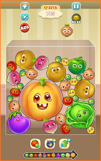 Pumpkin Magic - Drop & Merge screenshot