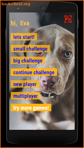 Puppies Memory Game with photos of cute puppies screenshot