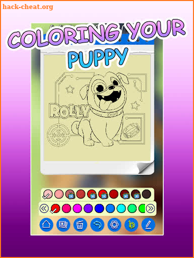 Puppy Dog Coloring Book screenshot