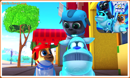 Puppy Dog Pals Race Free Game screenshot