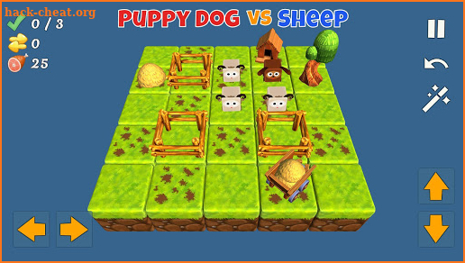 Puppy Dog vs Sheep - Fun Puzzle Game screenshot