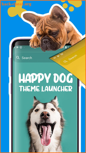 Puppy Dogs Themed Launcher - Wallpapers and Icons screenshot