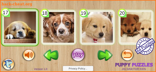 Puppy Puzzles - Jigsaw - Rompecabezas screenshot