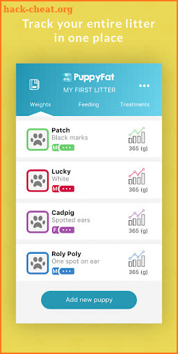 PuppyFat - Puppy Litters & Whelping Records screenshot