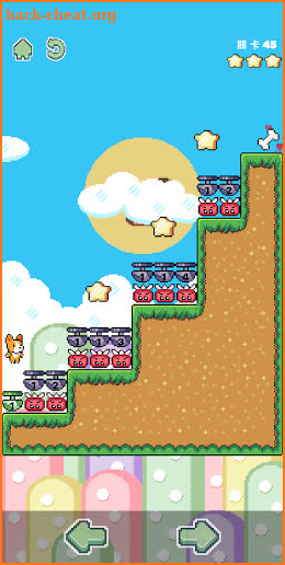 Puppy's candy adventure  Retro pixel platformer screenshot