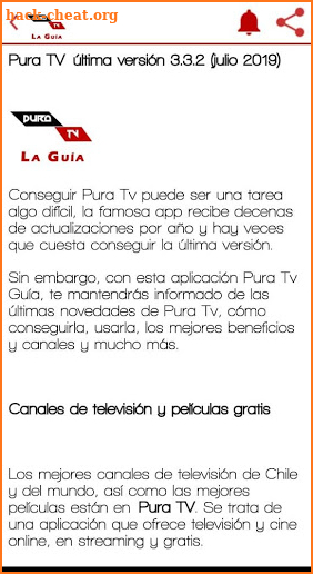 Pura Tv Guía screenshot