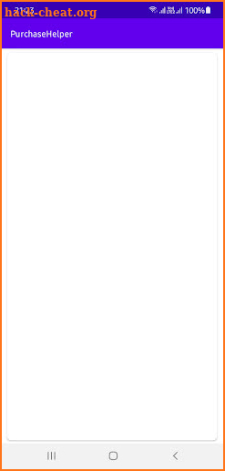 PurchaseHelper screenshot