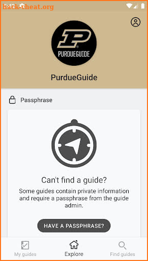 PurdueGuide screenshot