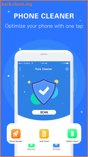 Pure Cleaner - Phone Speed Booster- CPU Cooler screenshot