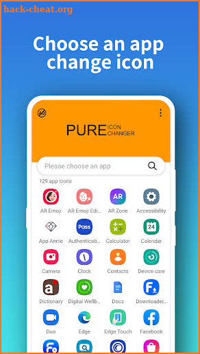 Pure Icon Changer - Shortcut screenshot