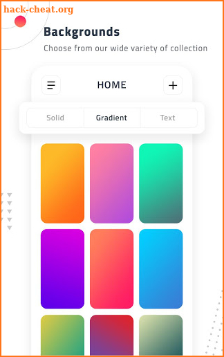 Pure Solid Color Wallpaper - Gradient Backgrounds screenshot