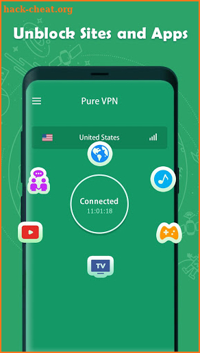 Pure VPN - Free Secure Fast Proxy screenshot