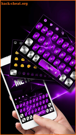 Purple Metal Keyboard screenshot