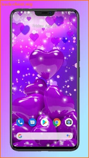 Purple Shiny Wallpaper screenshot