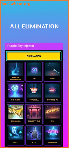 Purple Sky Injector ML - Free Skin Tools screenshot